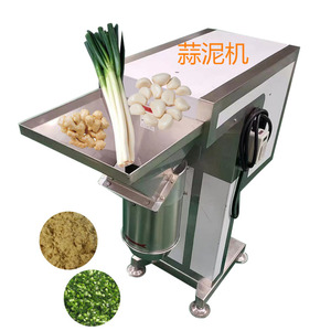Machine à pâte d'ail en acier inoxydable 1000-2000W, usage commercial pour restaurants, moteur à fonctionnement continu, traitement des légumes - Product Image 1