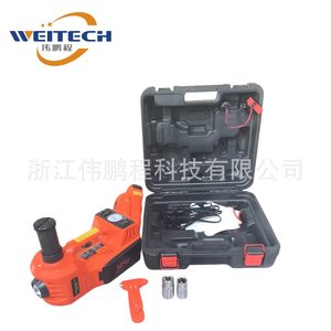 Weitech <b>Electric</b> Hydraulic Jack 12V Emergency Tool <b>Kit</b> For Car Repair - Product Image 3