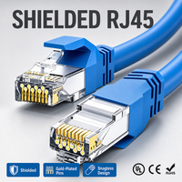 Kabel Patch Cord Cat6 Cat6A 28AWG RJ45 CCA UTP FTP SFTP Ethernet LAN Langsung dari Pabrik untuk Server Room dan Access Point