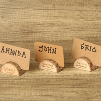 Porte-numéros de table en bois personnalisés faits à la main en forme de demi-cercle, lettres gravées sur mesure, style vintage, créatif pour mariage
