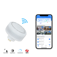 Solution de contrôle d'éclairage Zigbee Capteur de lumière du jour et de gradation 2 en 1