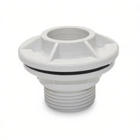 Connecteurs adaptateurs en PVC pour buses de jet d'eau de piscine, raccords de jet mural pour spa