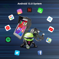 Haute qualité prix usine Carplay Android Auto écran tactile IPX7 étanche GPS Navigation sans fil Carplay moto écran