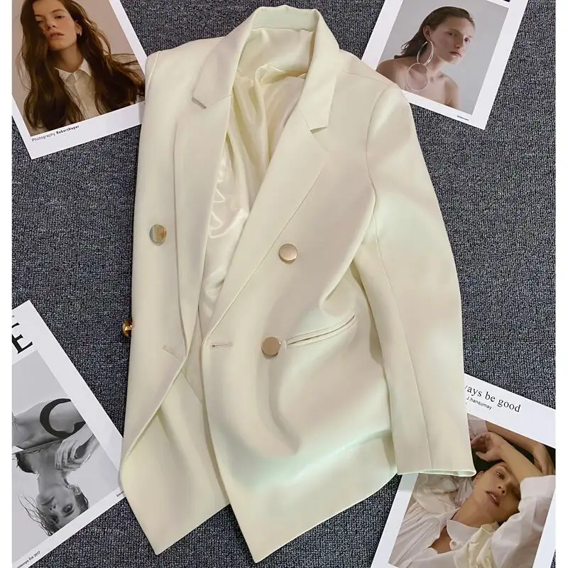 Hot-selling suit jacket women's spring and autumn 2022 new suit early spring solid color small suit top