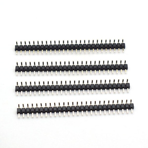 Một cửa mua hỗ trợ tùy biến hàng duy nhất cong kim 26 Pin 2.54mm PCB pin tiêu đề nam nối - Product Image 4