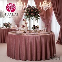 Nappe ronde en velours HuaLai de 120 pouces, couleur unie, nappe en velours de luxe pour mariage, banquet, événement, fête, décoration