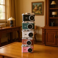 Mini caméra numérique à pouce 8MP 1080P HD avec capteur CMOS et carte TF pour étudiants et enfants, idéale pour les fêtes, photos et vidéos