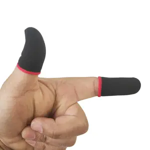 Chơi game ngón tay tay áo Hot Bán siêu mỏng chống mồ hôi không có kéo màn hình cảm ứng mịn ngón tay găng tay
