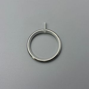 耐久性のある頑丈な鉄製リングアイレットプリーツカーテンピンチプリーツドレープロッドエンドカバーシルバーフックカスタム長さモダン - Product Image 4