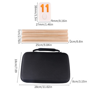 Juego de Dominó Mexicano Premium, Fichas Numeradas Coloridas con Soportes Resistentes y Dados, Juego de Mesa Familiar - Product Image 2