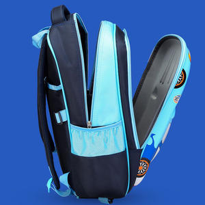 Sac à dos à roulettes pour enfants, garçons et filles, en polyester 3D, avec 6 roues, pour l'école primaire - Product Image 5