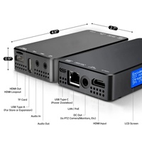 Codificador/Decodificador de Transmisión de Video SDI NDI 2K4K con Interfaz de Comunicación HDMI H.264/H.265 HDR10
