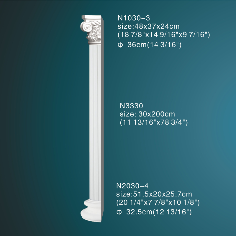 Direct Sale Supplier Lightweight PU Column