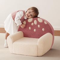 Fauteuil pliable pour enfants en mousse compressée, certifié CPC, personnalisé, pour salon, fabrication OEM/ODM en usine de matières premières