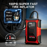 Démarreur de batterie de voiture GOOLOO A3 avec compresseur d'air et pompe à pneus 3000A 150PSI, booster d'urgence automobile, lampe torche pour camion et SUV