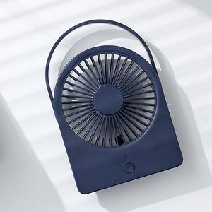 Viajes al aire libre 2 en 1 Ventilador portátil multifuncional Escritorio de mano Logotipo personalizado Gadget de regalo de vacaciones Fans publicitarios promocionales - Product Image 1