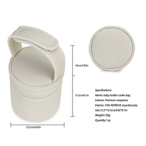 Bolsa de biberón aislada, extractor de leche térmico y portador de fórmula, organizador de pañales multiusos para viajes, enfermería y cosméticos - Product Image 2