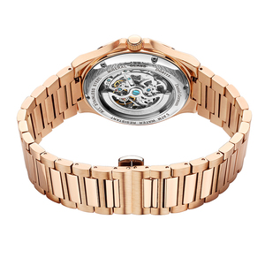 <span class=keywords><strong>Daniel</strong></span> Gorman-montre mécanique de luxe pour homme, résistante à l'eau, classique, en acier inoxydable, étanche à 100m - Product Image 6