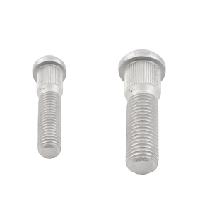 Aangepaste wielbouten M14 X 1.25 lange gekartelde bouten zinkafwerking DIN/JIS/ISO standaard roestvrij staal autovervangende onderdelen doe-het-zelf - Product Image 1