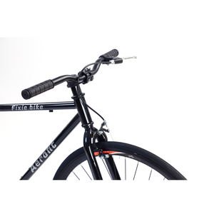 دراجة طريق كلاسيكية بمقود منحني مقاس 56 سم، عجلات ثابتة 700c من الفولاذ، عجلات بأسلاك من سبائك الألومنيوم مقاس 15 و17، إطار دراجة 27.5 بوصة، سرعة واحدة (فيكسي) - Product Image 5