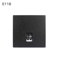E118 Base Passive Single 18 Inch Subwoofer Speaker 18" Sub 600W 800W pour Salle de Karaoké, DJ, Club, Disco, KTV