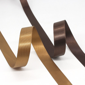 Beihai Double Faced Satin Ribbon 2Cm Polyester Durable Gift Wrapping Bouquet Clothing Accessory - Product Image 3