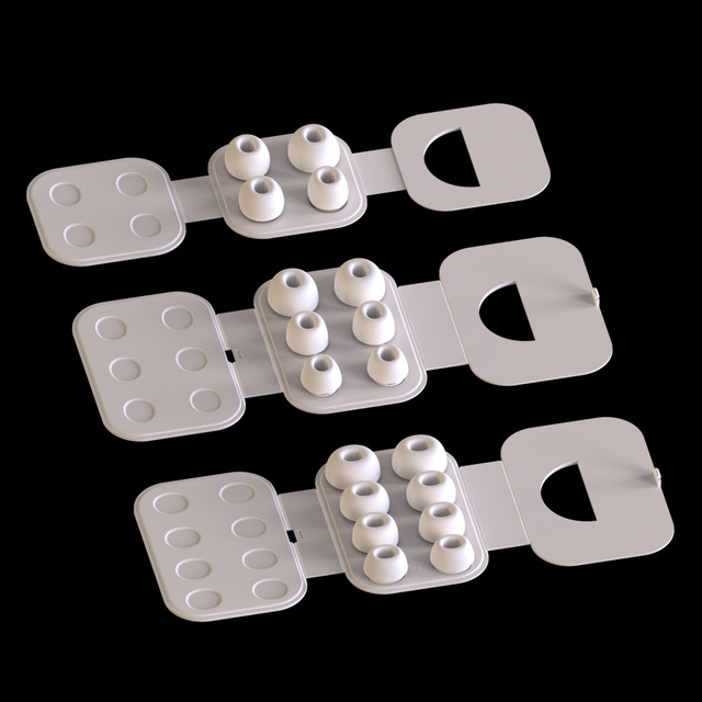 Wholesale Factory High Quality 8pcs Pack Replacement Ear Tips for AirPods Pro / Pro2 Silicone Foam Ear Tips