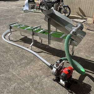 Portable Small <b>Gasoline</b>-Powered Gold Panning Machine 220V Outdoor Separator Equipment with Simple Screening Chute Pump - Product Image 4