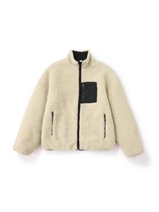 Giacca Pesante Unisex in <span class=keywords><strong>Pile</strong></span> Sherpa Personalizzabile di Alta Qualità da Esterno, <span class=keywords><strong>Cappotto</strong></span> Invernale da <span class=keywords><strong>Donna</strong></span> con Cerniera e Tasche a Toppa - Product Image 6