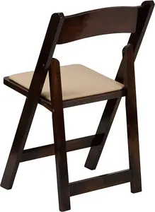 Modern Birch Wooden Design Restaurant Chairs Solid Wood Chairs For Sale Used Best Selling Wood Folding Chair