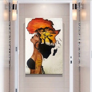Toile avec Graffiti de rue populaire, impression d'<span class=keywords><strong>art</strong></span> murale, pour filles, <span class=keywords><strong>peinture</strong></span> aquarelle, images pour décoration de maison - Product Image 5