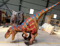 Costume de dinosaure animatronique réaliste pour adulte avec jambes cachées, son et mouvements, idéal pour les spectacles de parcs à thème - Offre spéciale