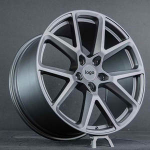 Roda tempa 22x12 24x14, Monoblock 6061 T6 19 inci 20 inci 21 inci 22 inci 23 inci 24 inci 26 inci pelek kustom mobil penumpang - Product Image 1