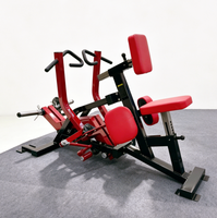 Équipement de fitness commercial le plus vendu : Banc de musculation plat pour l'entraînement des dos et des épaules en acier