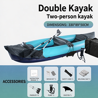 Canoës gonflables exclusifs, pare-soleil, ensembles de bateaux deux places, canoës double personne, kayaks, bateaux en caoutchouc, bateaux gonflables