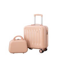 Valise 2 pièces valises de meilleure qualité Trousse de maquillage Light Maternal box