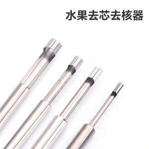 Removedor de Núcleos de Frutas de Acero Inoxidable para Uso Diario, Ecológico, de Plástico PC, Nuevo, para Separar la Pulpa de Dátiles Rojos y Manzanas - Product Image 4