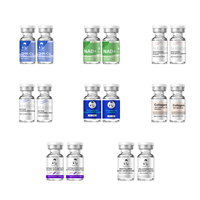 Essence faciale professionnelle pour micro-aiguilletage, sérum de peptides lyophilisés à usage quotidien en salon pour une peau éclatante