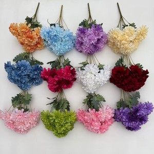 PT-HY023 Venta Directa <span class=keywords><strong>de</strong></span> Fábrica, Ramo Decorativo <span class=keywords><strong>de</strong></span> <span class=keywords><strong>Flores</strong></span> Artificiales <span class=keywords><strong>de</strong></span> Alta Calidad, Económico y al por Mayor, para Hogar y Bodas - Product Image 3