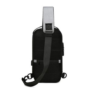 กระเป๋าสะพายคาดอกสำหรับผู้ชายป้องกันการโจรกรรมกระเป๋าสะพายคาดอกแบบพกพาผ้าอ๊อกซ์ฟอร์ด - Product Image 4