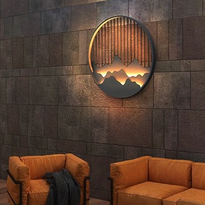 Applique murale extérieure de style chinois moderne 520.22, étanche, pour cour, balcon, villa, éclairage extérieur - Product Image 1