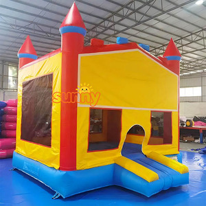 <span class=keywords><strong>Castillo</strong></span> Inflable de 13x13 pies con Pancartas de Velcro Intercambiables Personalizadas, <span class=keywords><strong>Castillo</strong></span> <span class=keywords><strong>Hinchable</strong></span> Comercial <span class=keywords><strong>para</strong></span> Niños, Brincolín Inflable - Product Image 2