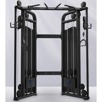 Machine de musculation multifonctionnelle à double câble pour entraînement de force, avec blocs de poids, prix usine EXW
