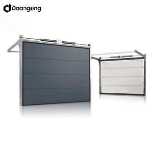 <span class=keywords><strong>Porte</strong></span> <span class=keywords><strong>de</strong></span> <span class=keywords><strong>garage</strong></span> <span class=keywords><strong>sectionnelle</strong></span> ultra silencieuse et isolée avec opérateur à courroie et rouleaux en nylon pour maisons attenantes et chambres au-dessus - Product Image 6