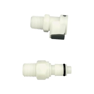 BRT plastik 1/8 ''NPT 1/4'' NPT ulir pipa In-Line menutup CPC kopling cepat konektor berulir pipa NPT pemasangan berulir - Product Image 5