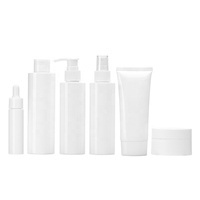 Embouteilleur de pompe sans air remplaçable cosmétique de luxe 30ml compte-gouttes 150ml pompe à pression vaporisateur 50g crème 100ml tuyau 200ml bouchon torsadé