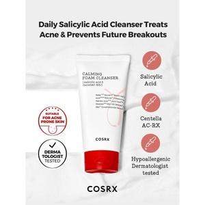 [Pour le Nigéria uniquement] [COSRX] Nettoyant moussant apaisant AC Collection 150ml avec Centella Asiatica, nettoyant anti-acné, mousse nettoyante en profondeur pour les pores - Product Image 4