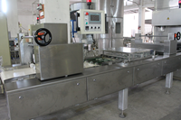 Línea de producción de galletas de oblea industrial Máquina para hacer galletas de oblea
