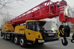 Sany STC550 50 toneladas grúa de camión usada 50M bomba de altura de elevación trabajo de construcción hidráulica calidad suministro de fábrica china precio bajo - Product Image 2