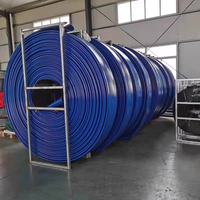 Tuyau d'arrosage haute pression durable, flexible, léger et anti-UV pour le drainage des mines, le transport d'huile, l'alimentation en eau à distance et les eaux usées.